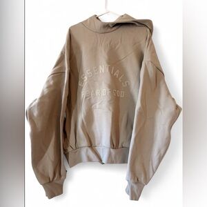 Fear of God Essentials Dusty Beige Hoodie